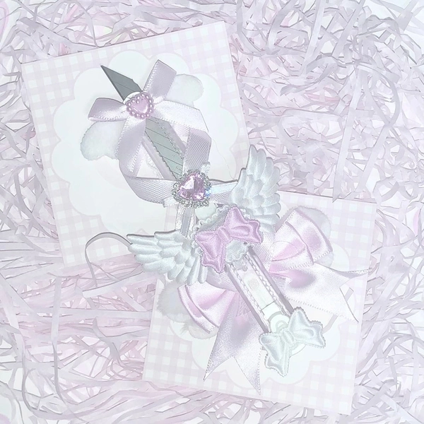 magical girl ribbon kawaii deco utility knife