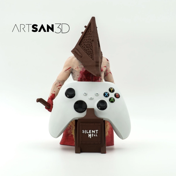Pyramid Head Joystick Holder, Perfect for Silent Hill Fans, Silent Hill Pyramid Head joystick holder, Gift for gamer, Hand-Painted