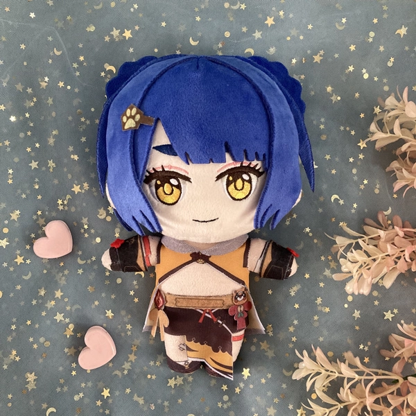Liyue Genshin Impact Plush Dolls Cute Genshin Plushie Toys Genshin Gifts - Xiangling