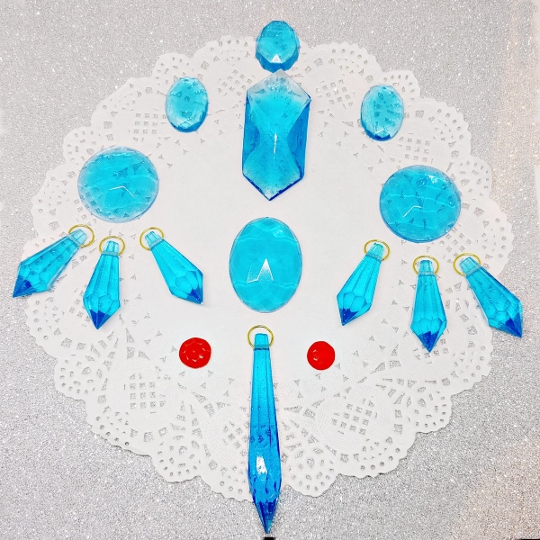 The Legend of Zelda - Twilight Princess: cosplay resin gems (1 lot=16 pieces) - made to order