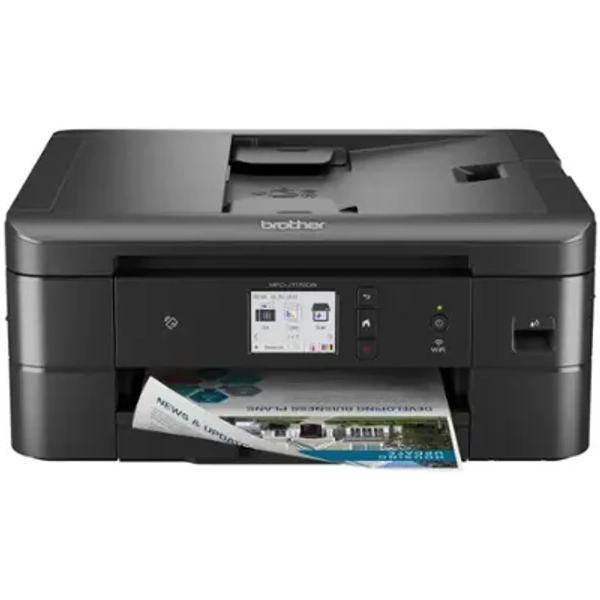 Brother - MFC-J1170DW Wireless Color All-in-One Refresh Subscription Eligible Inkjet Printer - Black