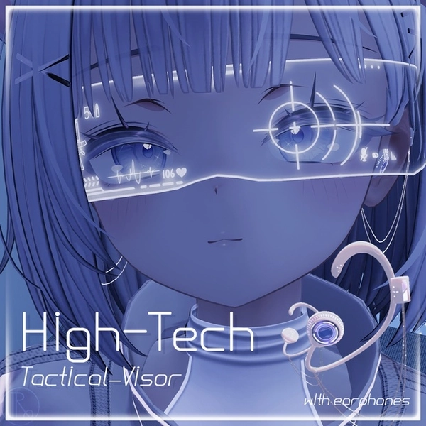 [HighTech] Tactical Visor goggle + Earphones