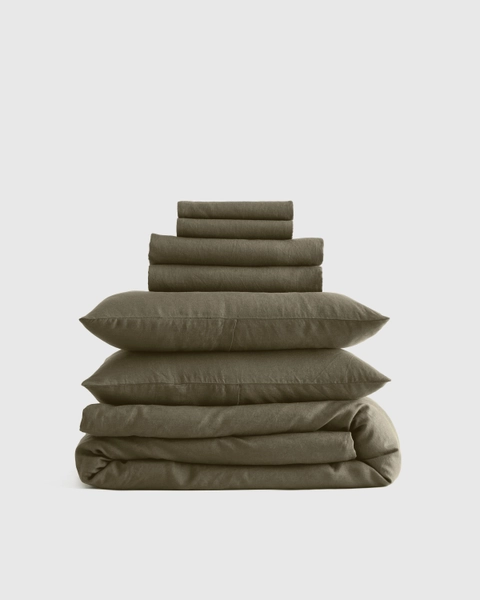 Deluxe Linen Duvet Bundle | Quince