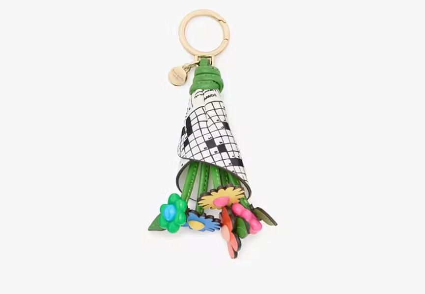 Multi Fresh Picks Flower Bouquet Bag Charm