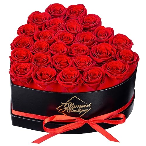 GLAMOUR BOUTIQUE 27 Flower Forever Heart Shape Box