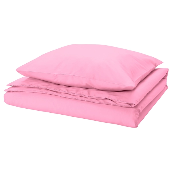IKEA pink bedsheets <3