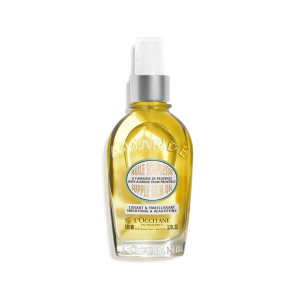 Zpevňující tělový olej Mandle