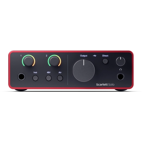 Focusrite Scarlett Solo 4th Gen USB Audio Interface