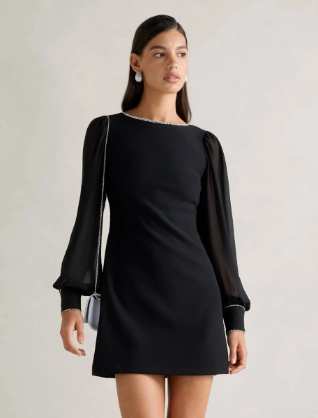 Indie Embellished Mini Dress - Women's Fashion | Forever New