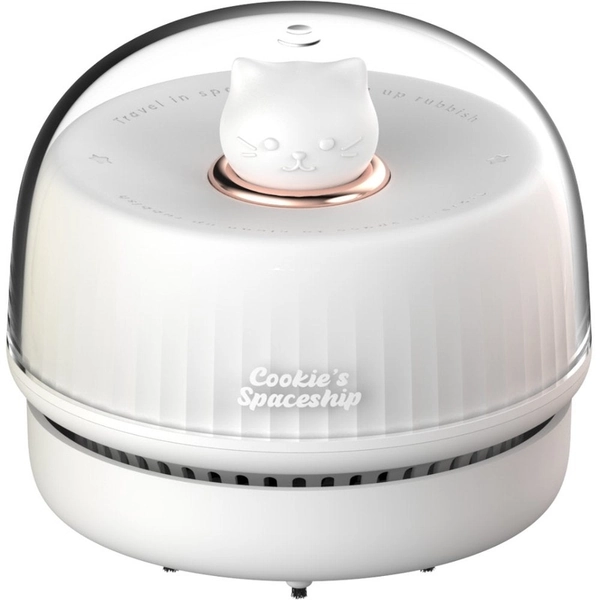 Kitty Desktop Vacuum Cleaner | Cream White