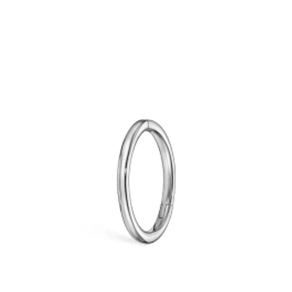 Plain Gold Hoop Earring