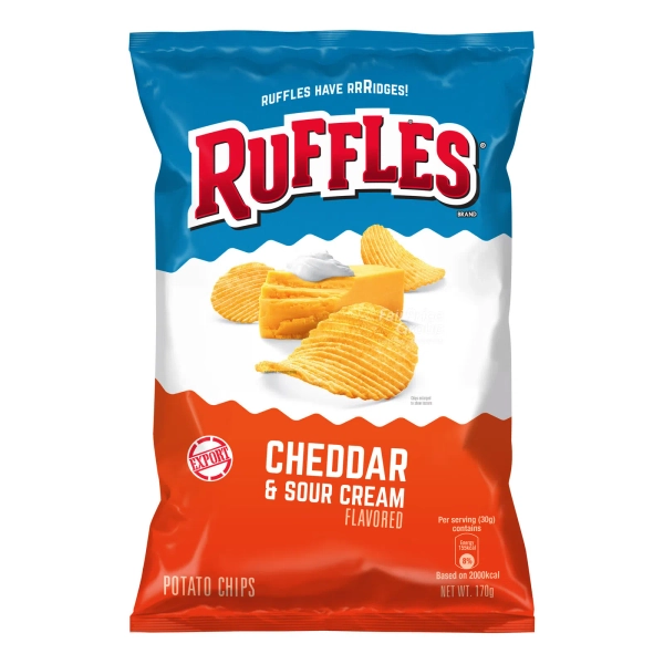  Ruffles Potato Chips - Cheddar & Sour Cream | NTUC FairPrice