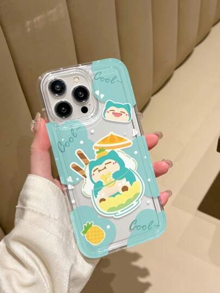 pokemon 1pc Pokemon Minimalist Soft Phone Case, Compatible With GalaxyS22/S23/S24Ultra, 13/14/15/16PRO, Original Handdrawn Soft Protective Cover, Anti-Drop, Gift For Girlfriend, Holiday Present