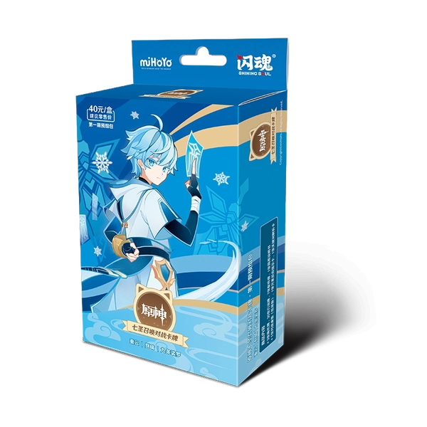 Official Genshin Impact TCG Pre-Built Deck Genius Invokation TCG Cards Chinese Version 1st Edition - Chongyun
