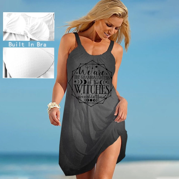 We Are The GrandDaughters Of The Witches Built In Bra Dress