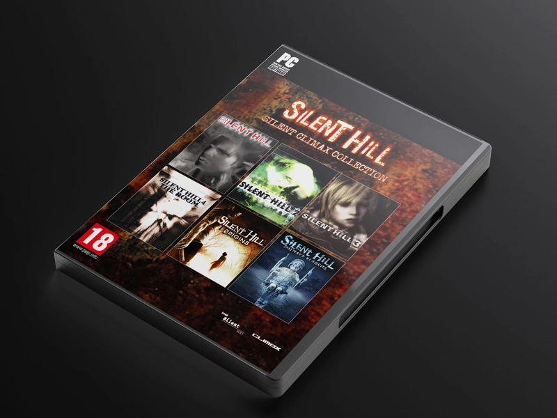Silent Hill Collection 1 2 3 4 Origins and Shattered Memories (Custom Physical Box)