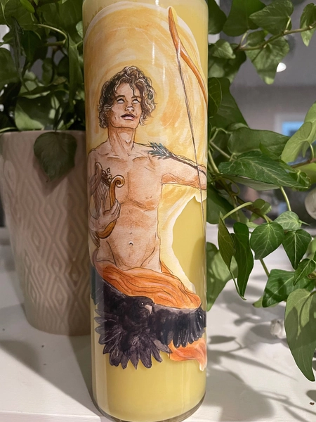 Apollo (Sun) Remastered deity candle