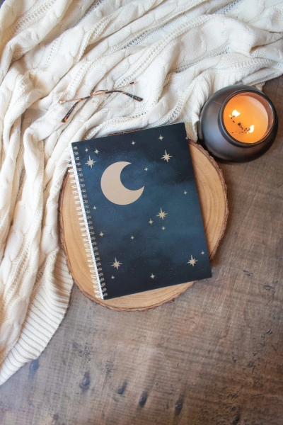 Celestial Night Sky Reusable Sticker Book
