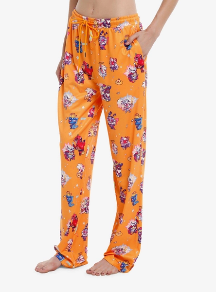 Hazbin Hotel Chibi Halloween Pajama Pants