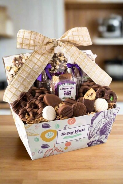 Chocolate Matterhorn Gift Basket – 25-Piece Assortment | Chocolate Treats