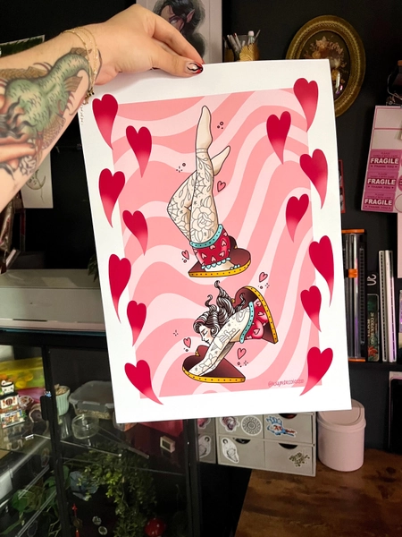 Trad Tattoo Print