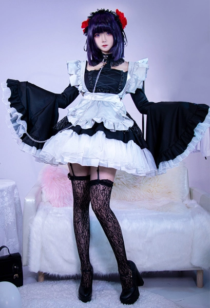 My Dress Up Darling Doll Shizuku-tan Cosplay Costume Kawaii Maid Outfit