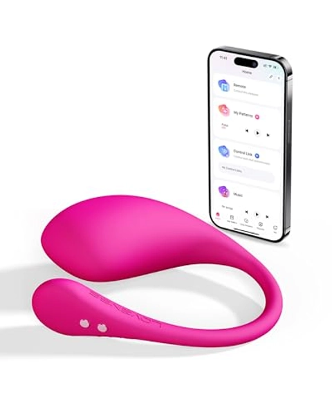 LOVENSE Lush 3 Remote Control Vibrator for Women, Wearable G-spot Vibrators with Remote App Controlled for Female Couples, Discreet Long Distance Adult Sex Toys & Games with Unlimited Vibration Modes
