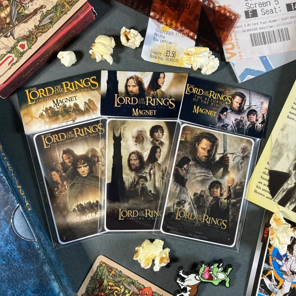 Movie Poster Fridge Magnet set, film magnet, stocking filler, Christmas gift, movie collectable, gift for dad, gift for friend, gift for him