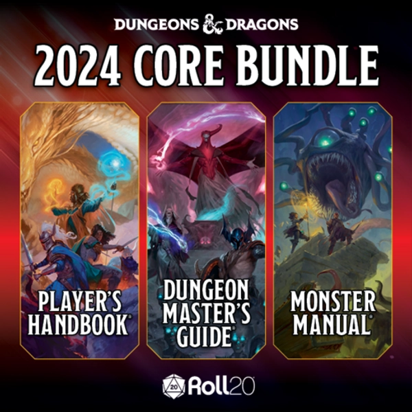 D&D Core Rulebook Bundle (2024)  - Play on the Roll20 Virtual Tabletop