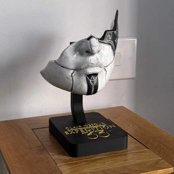 Expedition 33 Alicia Mask 3D print Mask with Display Stand
