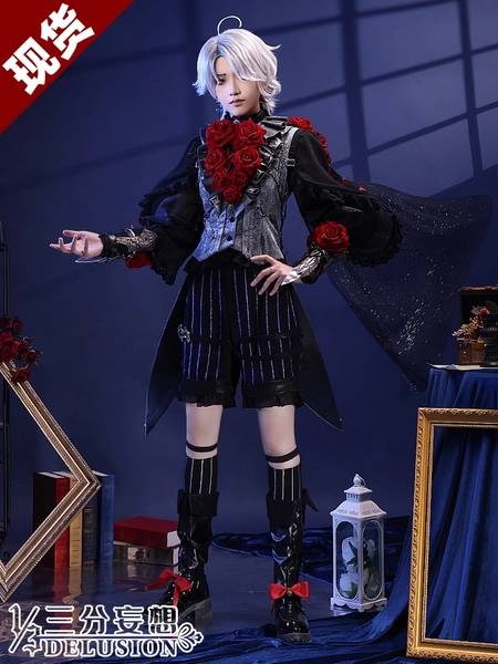 Three-Point Delusion Identity V Cosplay Costume Witch Night Patient Star Cosplay Men's Game Gothic Costume