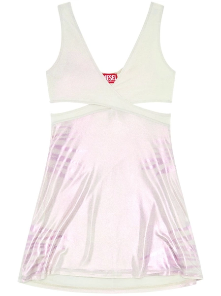 Diesel D-Farfy Mini Dress | Neutrals | FARFETCH
