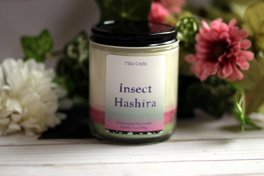 Insect Hashira | Demon Slayer Inspired Candle - 8 oz