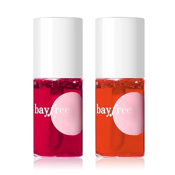 bayfree Lip Tint Stain Set, Lip Stain Long Lasting Waterproof, Lightweight, Non-sticky, Transfer-Proof, Matte Finish Lip Makeup (juice)