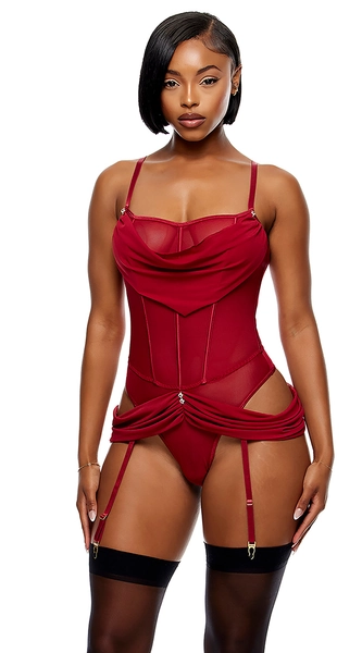 Princess Treatment Draped Teddy