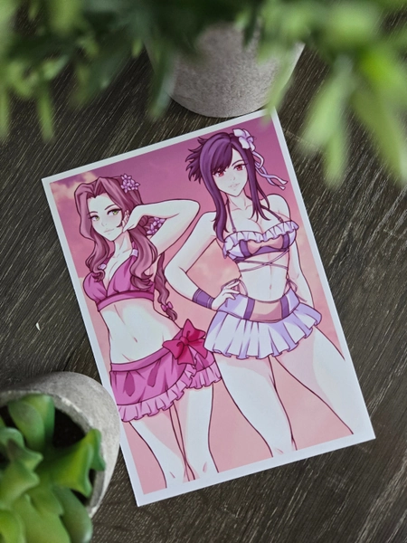 Final Fantasy 7 - Beach Tifa & Aerith