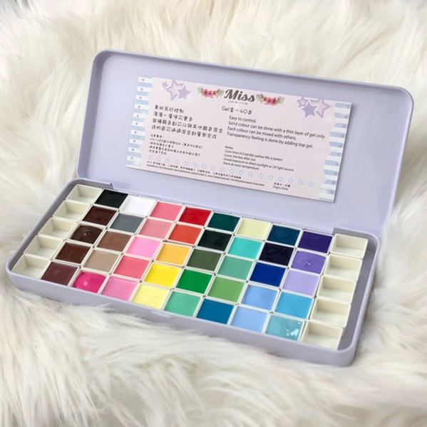 Mpa gel palette 40 colours 