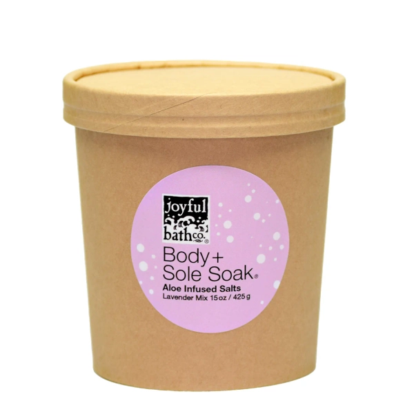Aloe Infused Sea Salts - Lavender Mix