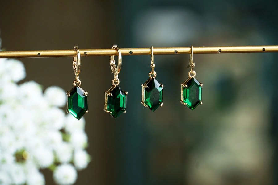 Rupee Earrings, Zelda Earrings Pair Rupee