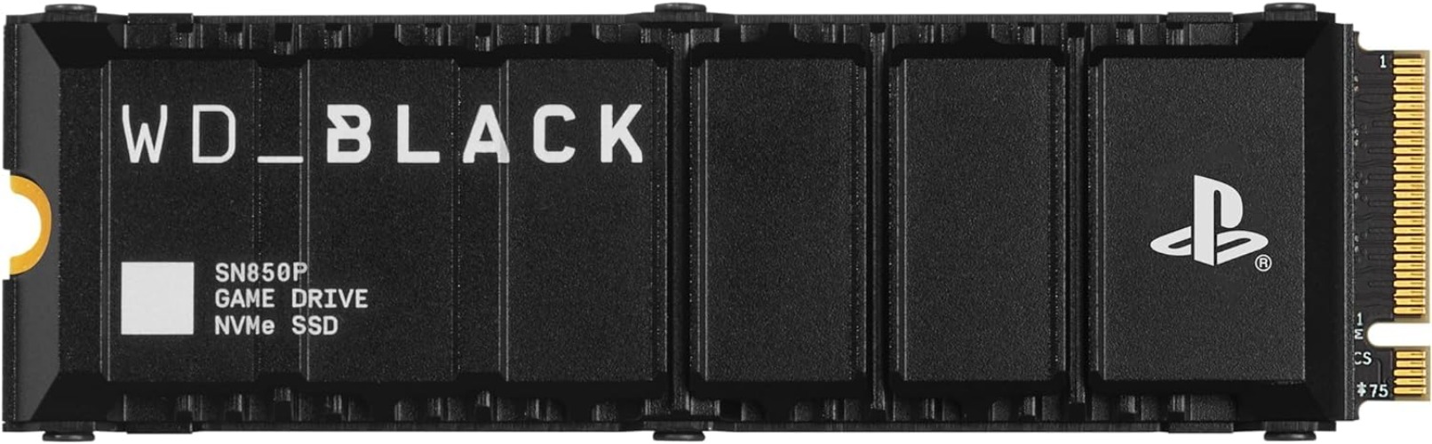 WD_BLACK 8TB SN850P NVMe M.2 SSD Officially Licensed Storage Expansion for PS5 Consoles, up to 7200MB/s, with heatsink - WDBBYV0080BNC-WRSN - 8TB - Up to 7,200MB/s