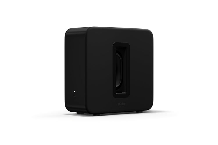 Sonos Sub 4 - Wireless Subwoofer - Black - Black