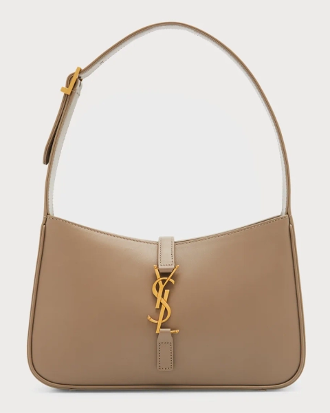 Le 5 A 7 Shoulder Bag in Smooth Leather
