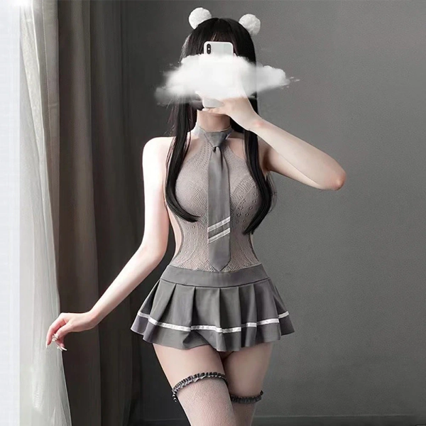 Japanese Student Roleplay Lingerie Dress
