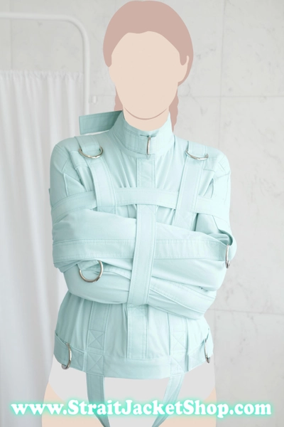 Baby Mint ABDL Straitjacket - Straitjacket for Adult Baby Diaper Lover / Fully Functional Straitjacket from Straitjacketshop