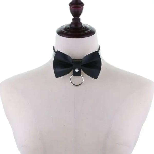 Goth Bow Neck Strap