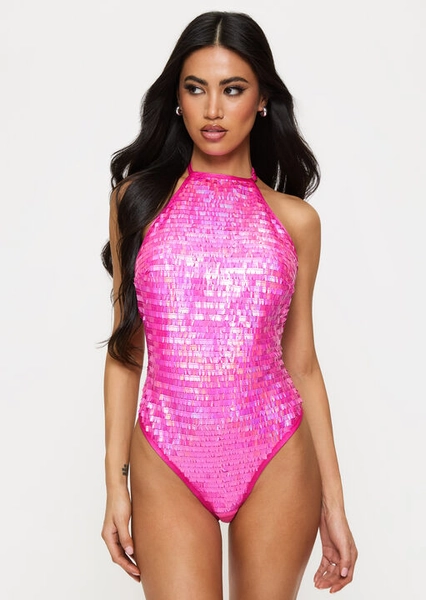 Flashing Lights Sequin Body