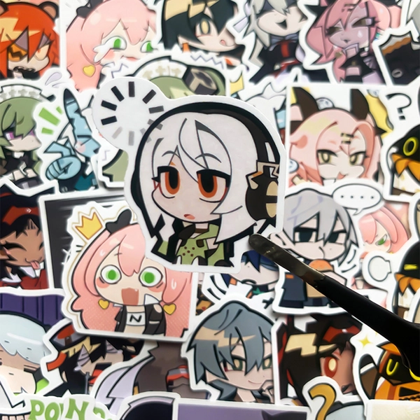 40PCS Zenless Zone Zero Stickers Set ZZZ Bangboo Stickers New Eridu Merch