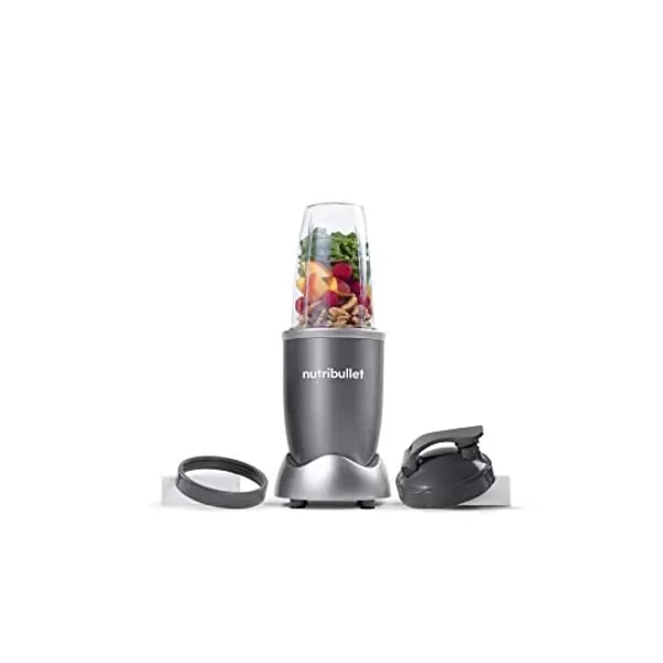 
                            nutribullet Personal Blender for Shakes, Smoothies, Food Prep, and Frozen Blending, 24 Ounces, 600 Watt, Gray, (NBR-0601)
                        