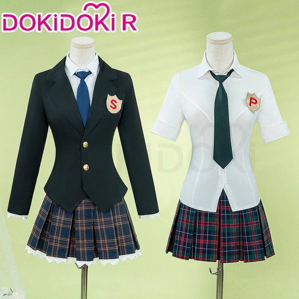 【 In Stock】【Size S-2XL】DokiDoki-R Anime Cosplay Pantyy / Stockingg Costume School Uniform
