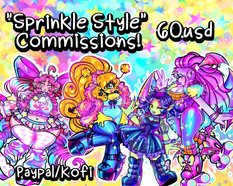"Sprinkle" Style Art! by Honey B Sprinkles (@Sprinkle_Honey)
